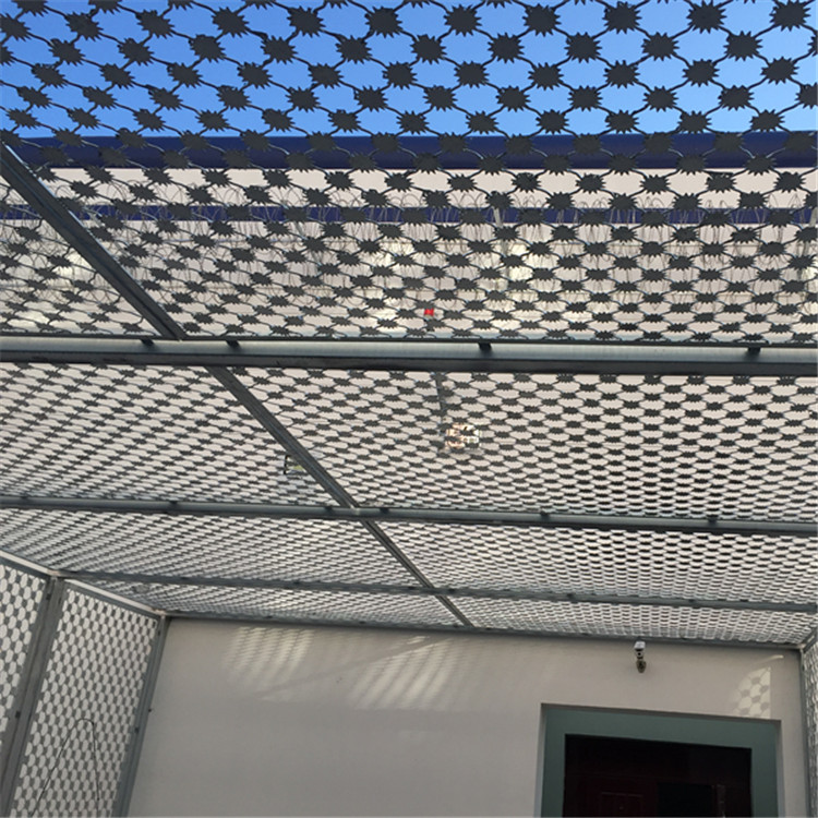 梅花剌鋼網墻案例展示圖片3 梅花剌鋼網墻案例展示圖片3